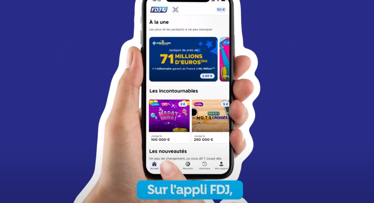 Application FDJ Euromillions